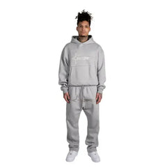 Grey Nofs Tone in Tone Hoodie