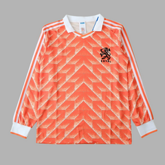 88 Season Netherlands Home Retro Fan Shirt