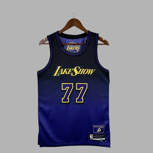 NBA L.A. Lakers 77# Luka Dončić Jersey