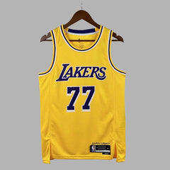 NBA L.A. Lakers Luka Dončić Jersey - Yellow