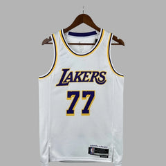 NBA L.A. Lakers Luka Dončić Jersey - White/Gold