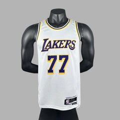 NBA L.A. Lakers Luka Dončić Jersey - White/Gold