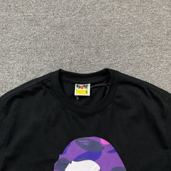 Bape ABC Camo Tee Black