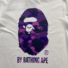 Bape ABC Camo Tee White