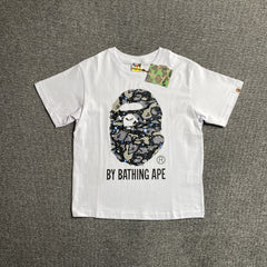 Bape ABC Camo Tee White