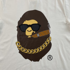 Bape Ape Tee White