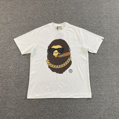 Bape Ape Tee White