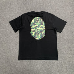 Bape Camo Big Ape Head Tee Black