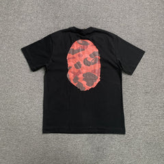 Bape Camo Big Ape Head Tee Black
