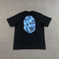 Bape Camo Big Ape Head Tee Black
