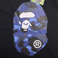 Bape Camo Big Ape Head Tee Black