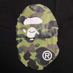 Bape Camo Big Ape Head Tee Black