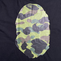Bape Camo Big Ape Head Tee Black