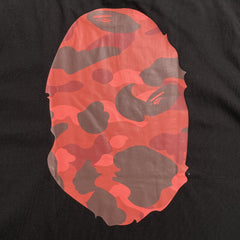 Bape Camo Big Ape Head Tee Black
