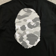 Bape Camo Big Ape Head Tee Black