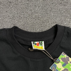 Bape Camo Big Ape Head Tee Black