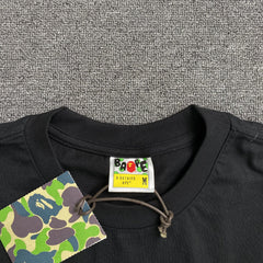 Bape Camo Big Ape Head Tee Black
