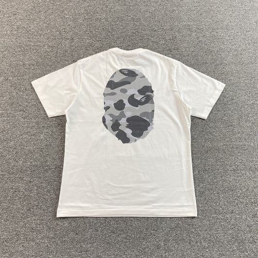 Bape Camo Big Ape Head Tee White