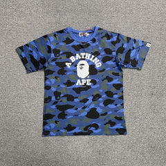 Bape Color Camo Tee Blue
