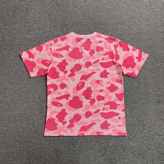 Bape Color Camo Tee Pink