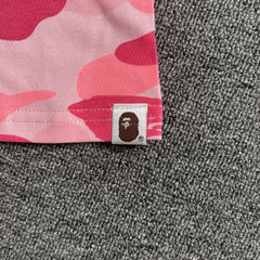 Bape Color Camo Tee Pink