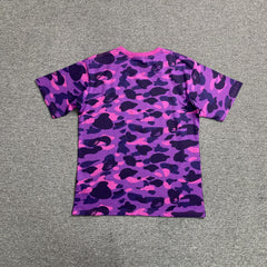 Bape Color Camo Tee Purple