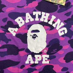 Bape Color Camo Tee Purple