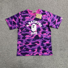 Bape Color Camo Tee Purple