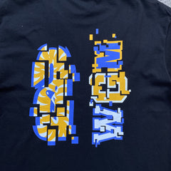 Bape Digital Shark Tee Black