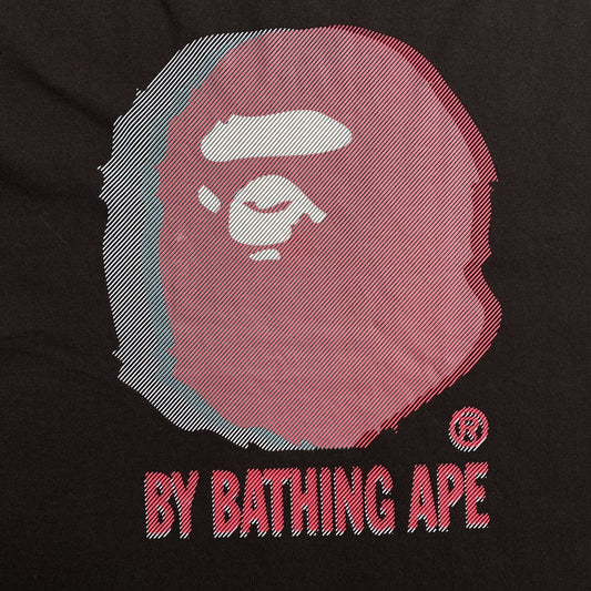 Bape Glitch Art Tee Black