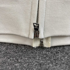 Bape Harajuku Separate Shark Full Zip Hoodie White