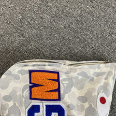 Bape Harajuku Separate Shark Full Zip Hoodie White