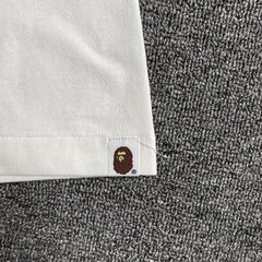 Bape Lux Sport Ape Head Tee White