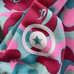 Bape Miami Shark Full Zip Double Hoodie 4th Anniversary Pink Blue