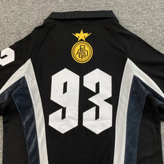 Bape Multi Logo Soccer Jersey Black