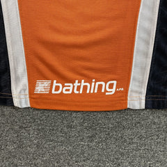 Bape Multi Logo Soccer Jersey Orange