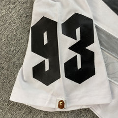 Bape Multi Logo Soccer Jersey White