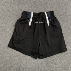 Bape Multi Logo Soccer Shorts Black