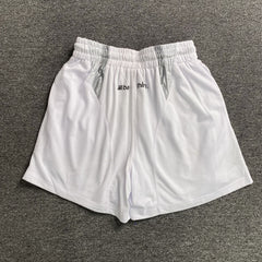 Bape Multi Logo Soccer Shorts White