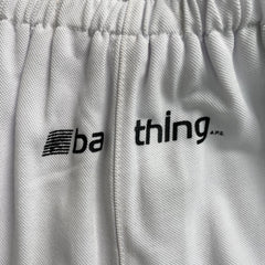 Bape Multi Logo Soccer Shorts White