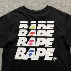 Bape Reflex Tee Black
