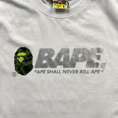 Bape Reflex Tee White