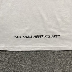Bape Reflex Tee White
