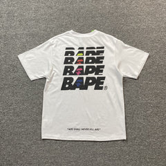 Bape Reflex Tee White