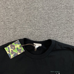 Bape Woodland Camo WGM Tee Black