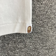 Bape Woodland Camo WGM Tee White