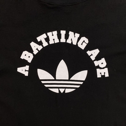 Bape x Adidas Tee Black