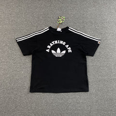 Bape x Adidas Tee Black