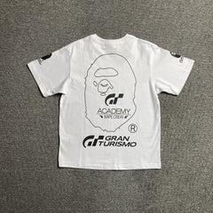 Bape x Gran Turismo Tee White