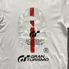 Bape x Gran Turismo Tee White